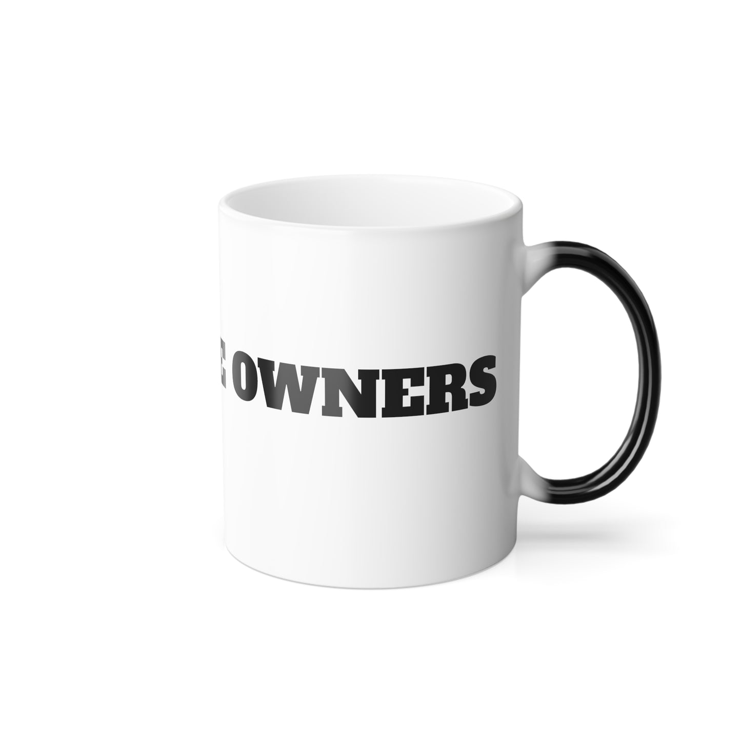 I KNOW THE OWNERS Color Morphing Mug, 11oz