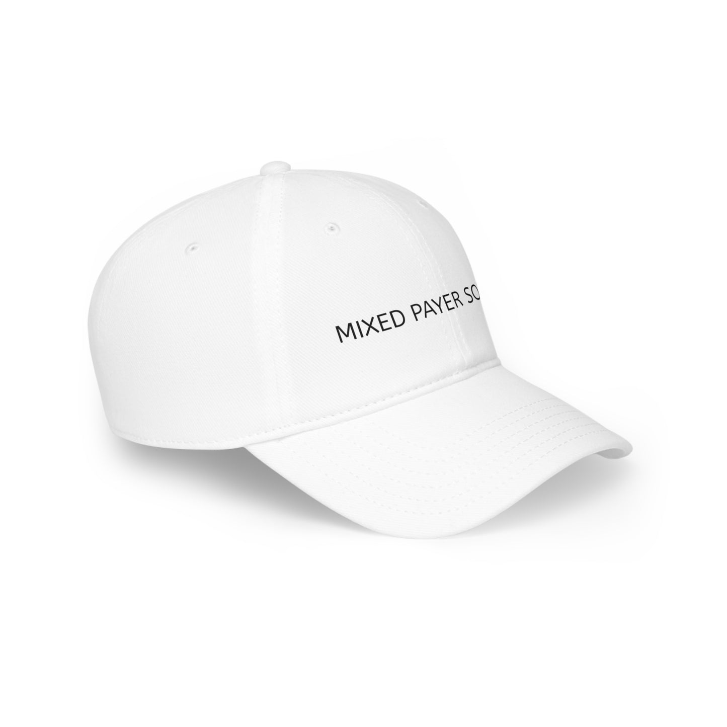 MIXED PAYER SOURCE Low Profile Baseball Cap